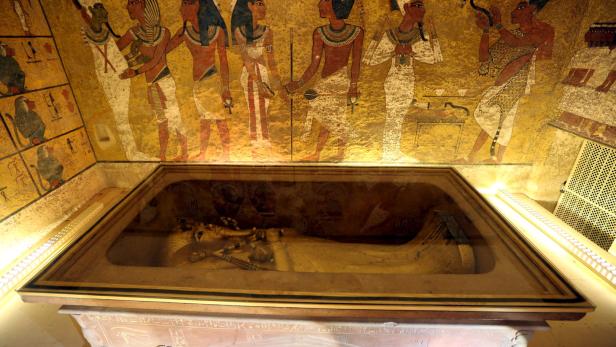 Der Sarkophag von Pharao Tutanchamun