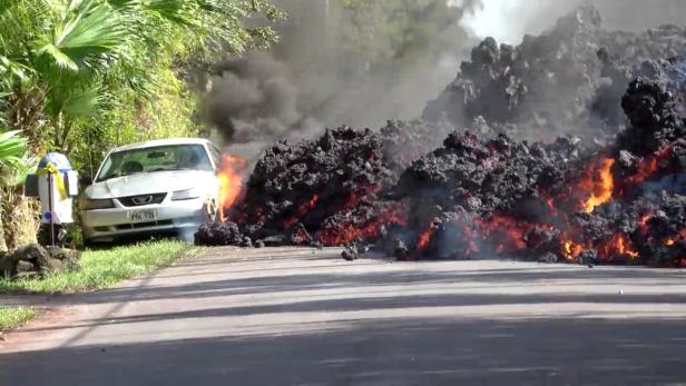 Vulkanausbruch auf Hawaii: Lavamassen bedrohen Orte