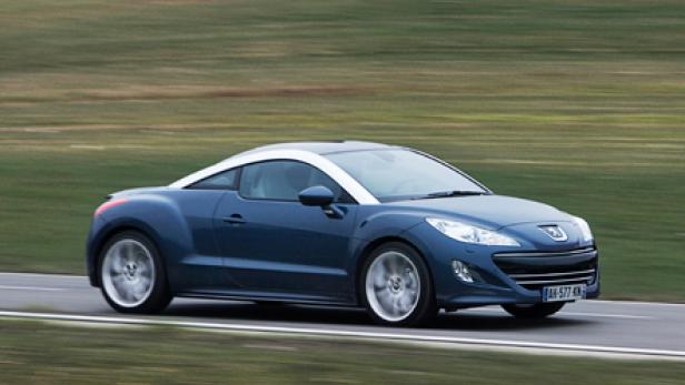 Peugeot RCZ: Flotter Blickfang