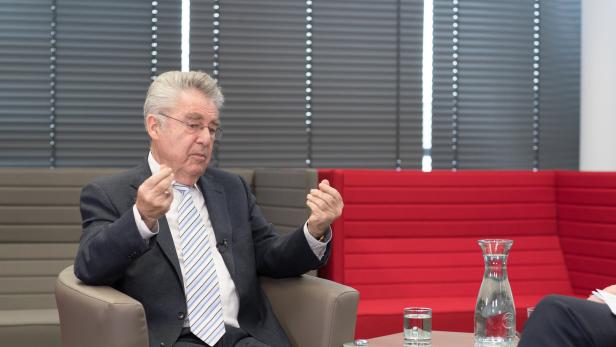 Ehemaliger Bundespräsident Heinz Fischer macht sich Sorgen über steigende EU-Skepsis, auch in Österreich.