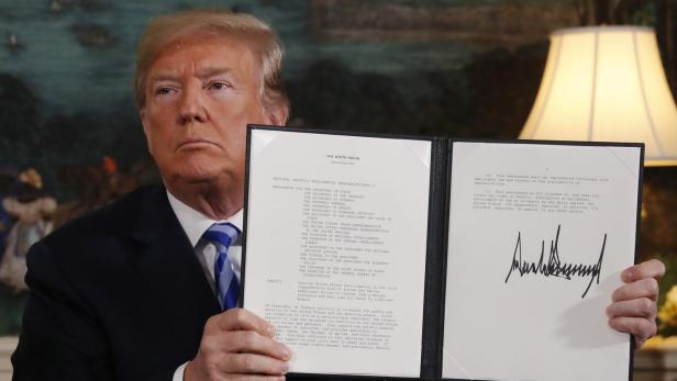 Trump verkündet historischen Ausstieg aus Iran-Atomabkommen