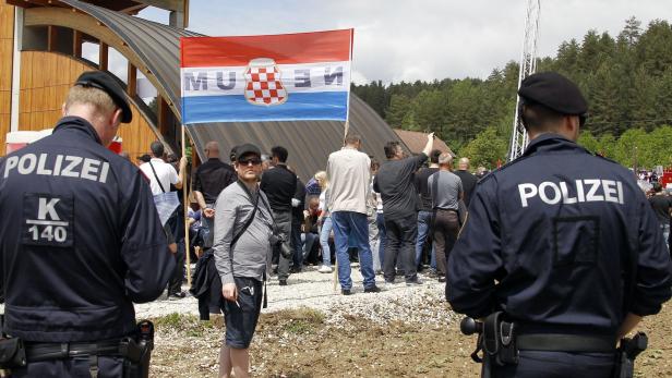 Kroaten in Kärnten: Aktion scharf bei "Gedenktreffen"