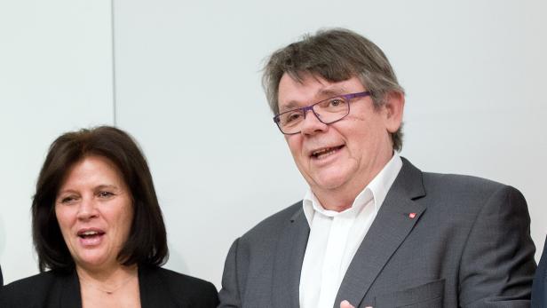 Renate Anderl mit Wolfgang Katzian