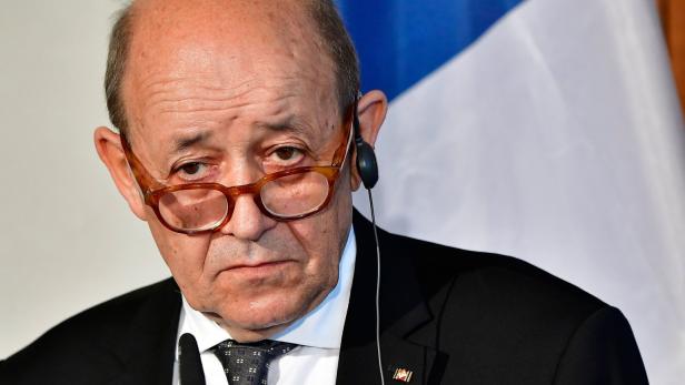 Außenminister Jean-Yves Le Drian.