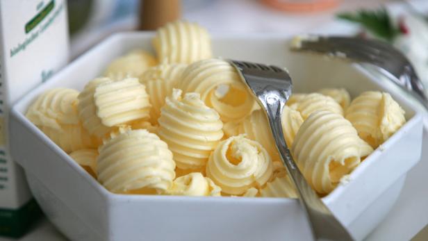 Butter ist fast um ein Viertel teurer im Vergleich zum Vorjahr geworden.