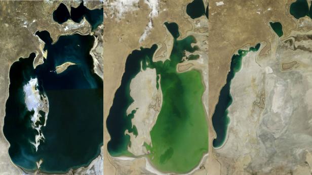 Der Aralsee verschwindet langsam