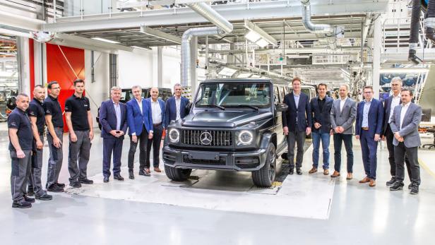 Magna in Graz startet Serienproduktion der neuen Mercedes G-Klasse