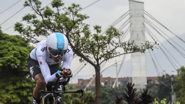 CYCLING-COLOMBIA-TIME TRIAL CHAMPIONSHIPS