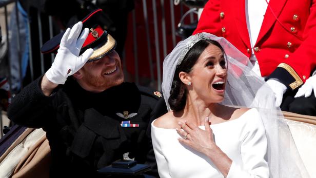 Harry und Meghan feiern ihren ersten Hochzeitstag