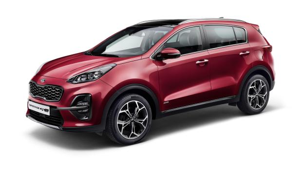 Erste Bilder vom überarbeiteten Kia Sportage