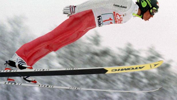 AUSTRIAN CHRISTOPH FLIES IN WC NORDIC COMBINED SKI