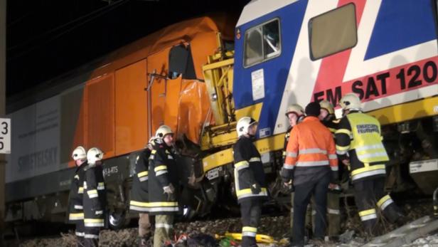 Güterzug gegen Messzug Zwei Tote Pottendorfer Linie