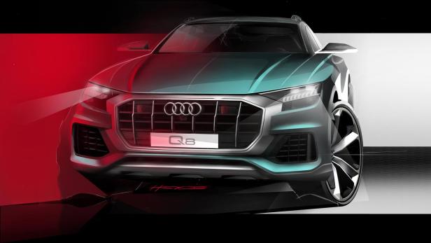 Audi Q8: Audi zeigt das nächste Teaser-Bild