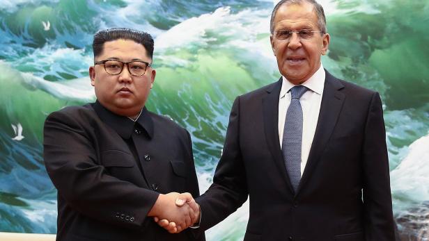 Lawrow lädt Nordkoreas Machthaber Kim nach Russland ein
