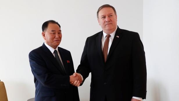 Nordkoreanischer General Kim Yong-chol traf US-Außenminister Pompeo