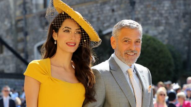 Amal und George Clooney waren bereits bei Royal-Hochzeit zu Gast.