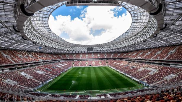 Das Moskauer Luschniki-Stadion wird Austragungsort des WM-Finalspiels.