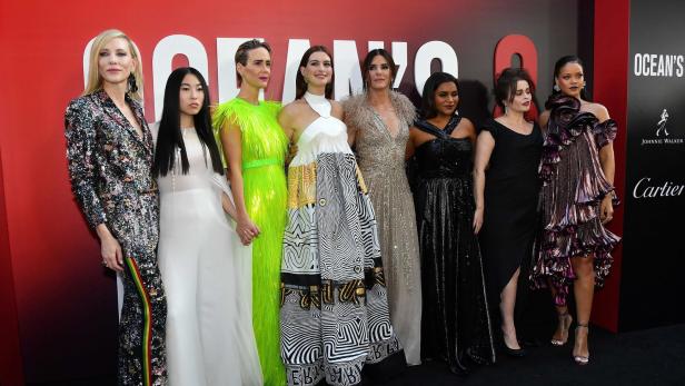 "Ocean's 8"-Premiere: Der rote Teppich glich einer Modenschau