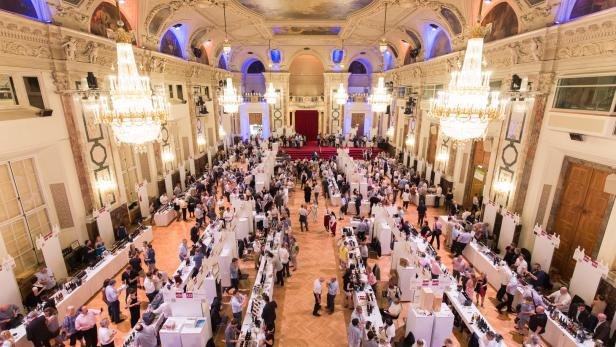 Rekord bei den Weinexporten:  Eine große Messe in der Wiener Hofburg