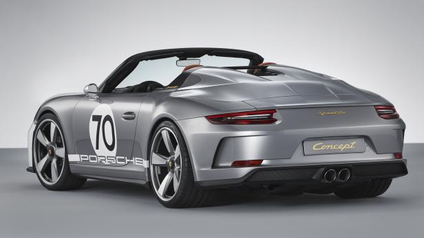 Porsche: Zum 70er ein sportlicher 911 Speedster