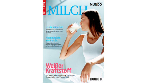 Jetzt im Handel: Das KURIER-Magazin "Milch"