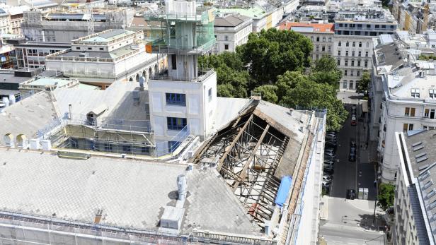 Umbau der Telegrafen Centrale in der Wiener City