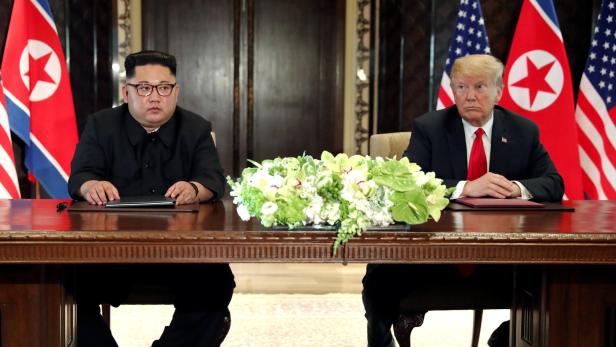 Trump und Kim: "Werden keine Krieg-Spiele machen"