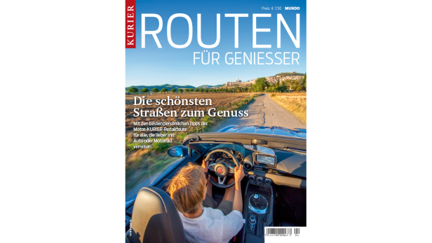 Ab 20. Juni neu im Handel: Das KURIER-Magazin "Routen für Genießer"