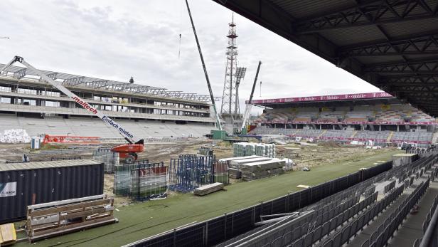 Die Bauarbeiten sind beendet: Am 27. Juli wird in der Generali Arena die neue Saison eröffnet.