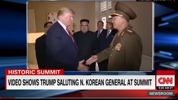 Kritik an Trumps Salut vor nordkoreanischem General