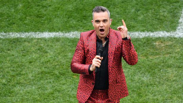 WM-Eröffnung: Lieber Robbie, was sollte dieses Outfit?