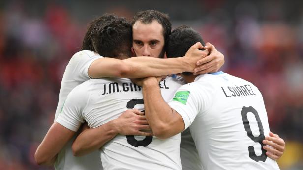 Spät aber doch: Uruguay besiegt Ägypten mit 1:0
