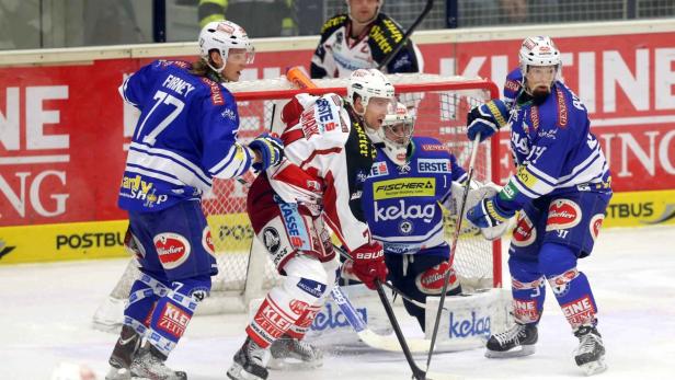 Zwei Tage nach der 2:3-Niederlage in Klagenfurt hat der VSV die Derby-Revanche gegen den KAC gewonnen.