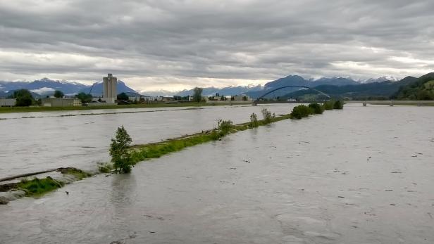 Starke Regenfälle in Vorarlberg