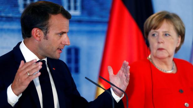 Merkel und Macron wollen Eurozonen-Budget