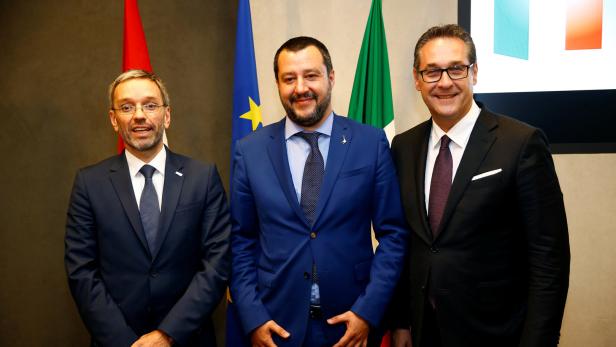 Strache über Roma-Sager Salvinis: "Nicht so gesagt"