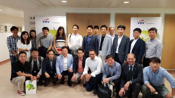 Great Place To Work Institute bringt Korean Teachers Credit Union zum Erfahrungsaustausch nach Wien zur VBV -Vorsorgekasse.