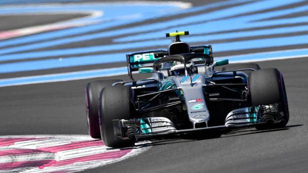 Formel 1: Mercedes-Duo im ersten Frankreich-Training vorn
