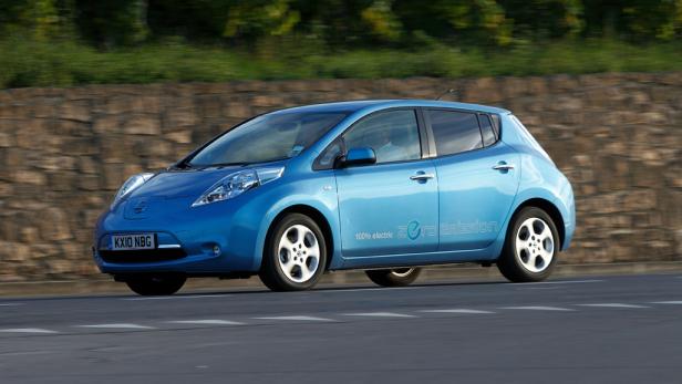 Nissan Leaf. Noch ein erstes E-Auto