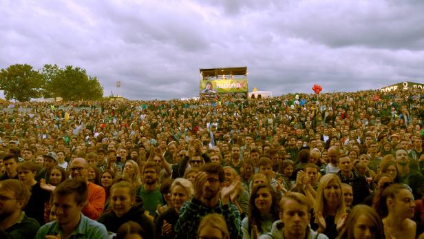 Das Publikum beim Granada-Konzert.