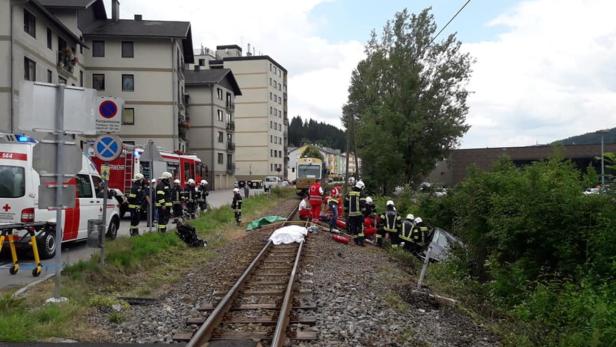 Unfallort in Waidhofen an der Ybbs