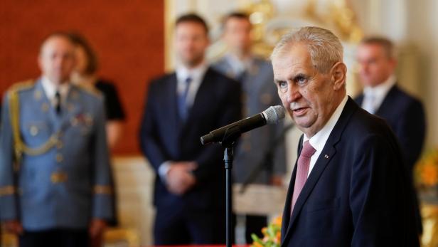 Tschechien: Neue Regierung von Präsident Zeman angelobt