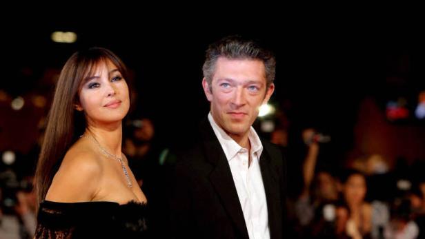 Monica Bellucci &amp; Vincent Cassel Sie waren as Traumpaar der europäischen Films: Monica Bellucci und Vincent Cassel schafften 14 Ehejahre. Die beiden haben zwei gemeinsame Kinder.