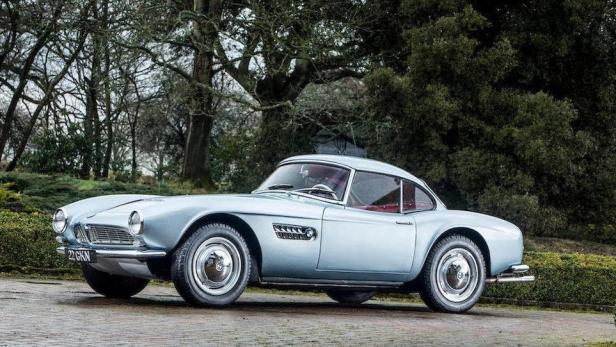 Ein Vorbesitzer - BMW 507 von John Surtees wird versteigert