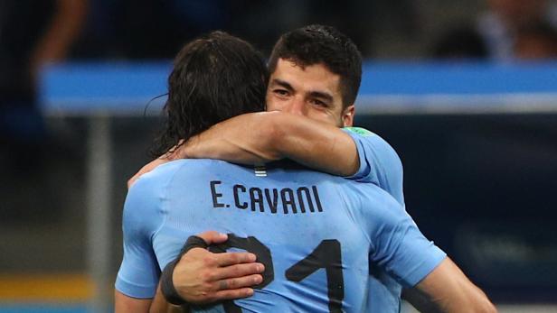 Der Traumsturm: 98 Tore haben Suárez und Cavani für Uruguay bisher erzielt.