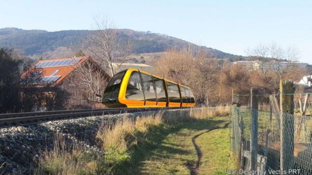 Die elektrisch betriebene Straßenbahn könnte von Kaltenleutgeben bis nach Mödlinger geführt werden