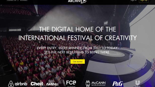 Frisches Futter für Cannes Lions Archiv