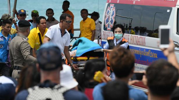 Schiffsunglück vor Thailand: 37 Todesopfer geborgen