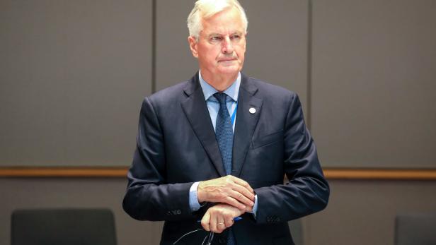 EU-Brexit-Chefverhandler Michel Barnier: &quot;Die Uhr tickt.&quot;