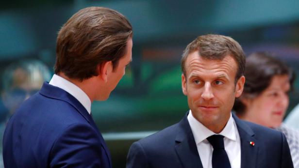 Macron stellt sich scharf gegen  Pläne aus Wien